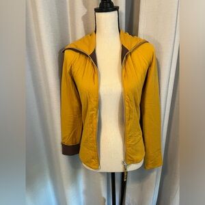 NWOT Diesel Mustard Yellow Bomber Jacket